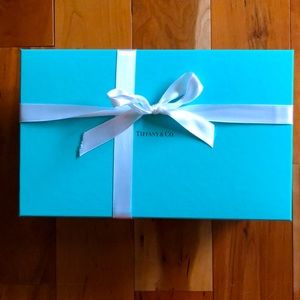 Tiffany & Co. Italian Crystal Champagne Flutes